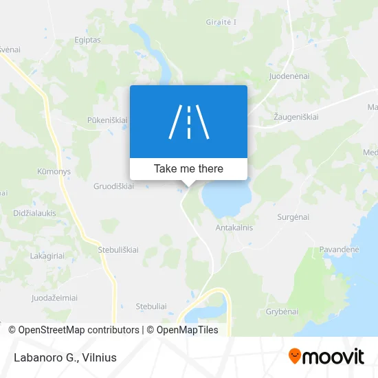 Labanoro G. map