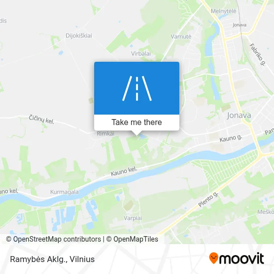 Ramybės Aklg. map