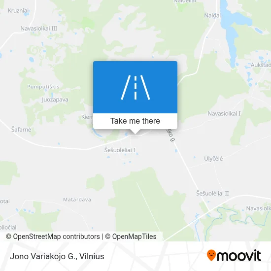 Jono Variakojo G. map