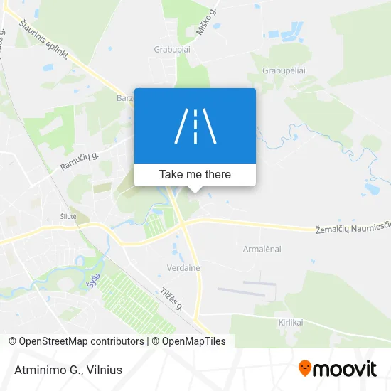 Atminimo G. map