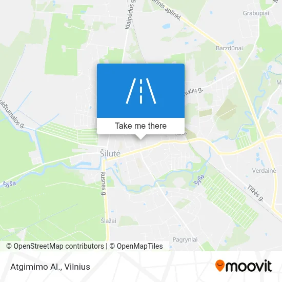 Atgimimo Al. map