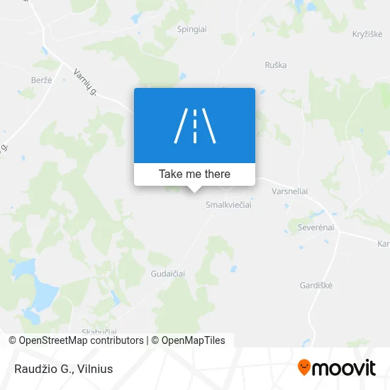 Raudžio G. map