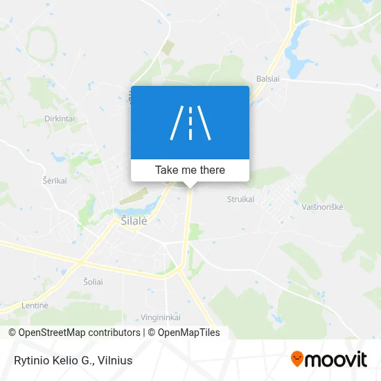 Rytinio Kelio G. map