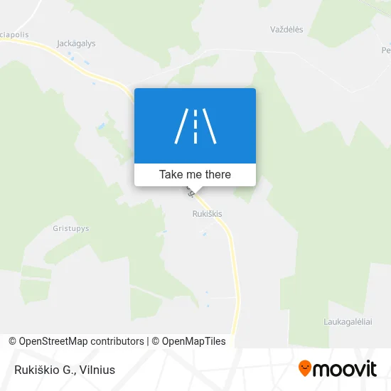 Rukiškio G. map