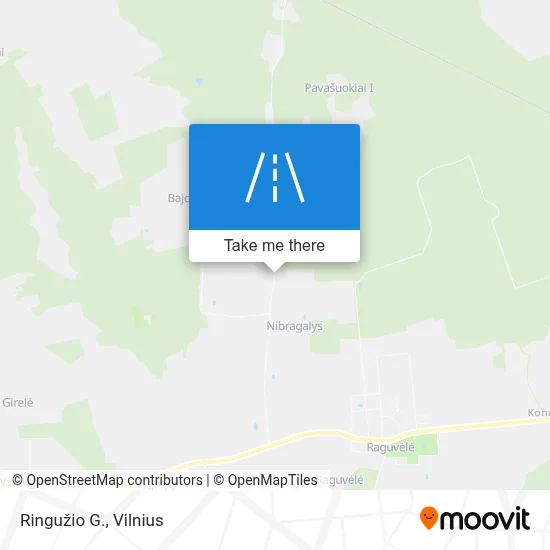 Ringužio G. map