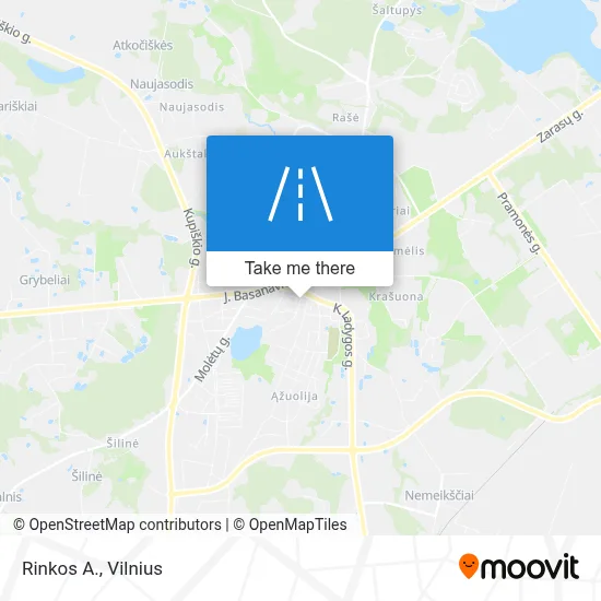 Rinkos A. map