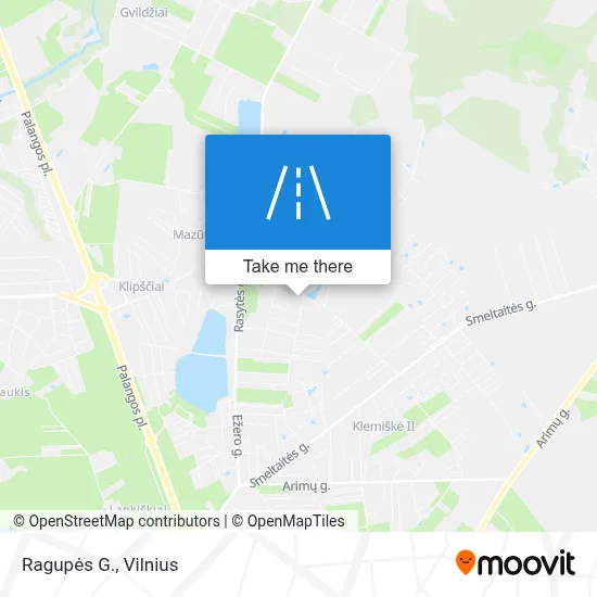 Ragupės G. map