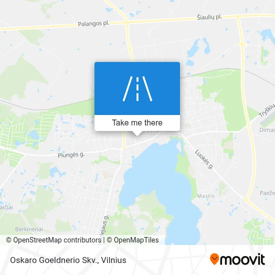 Oskaro Goeldnerio Skv. map