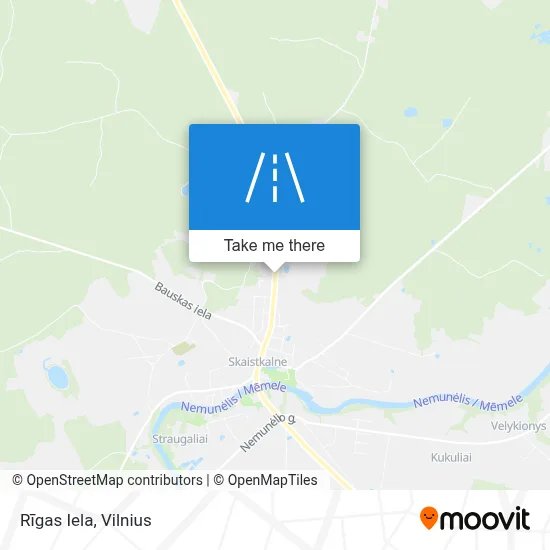 Rīgas Iela map