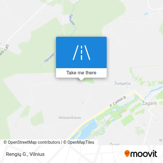 Rengių G. map