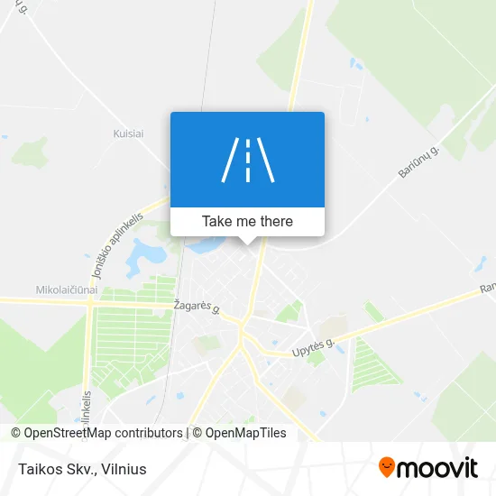 Taikos Skv. map