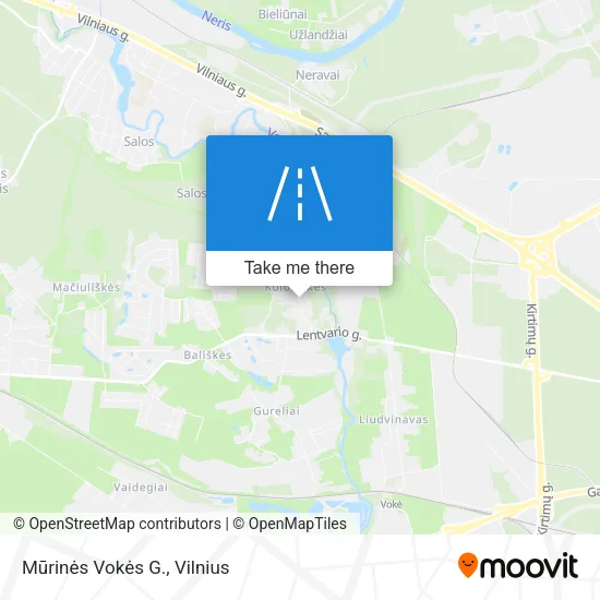 Mūrinės Vokės G. map