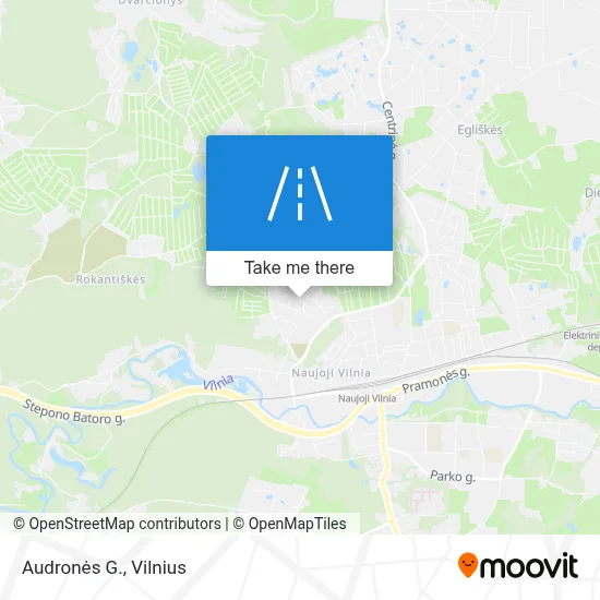 Audronės G. map