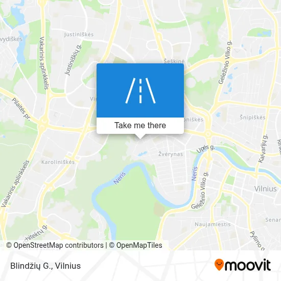 Blindžių G. map