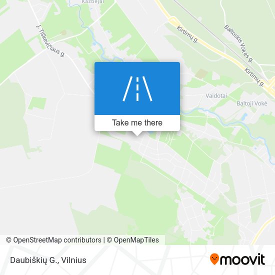 Daubiškių G. map