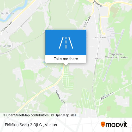 Eišiškių Sodų 2-Oji G. map