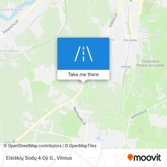 Eišiškių Sodų 4-Oji G. map