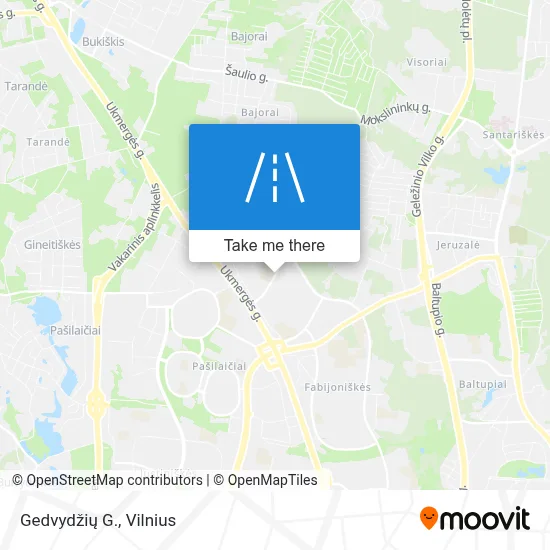 Gedvydžių G. map