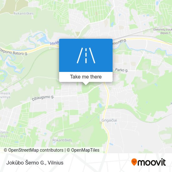 Jokūbo Šerno G. map