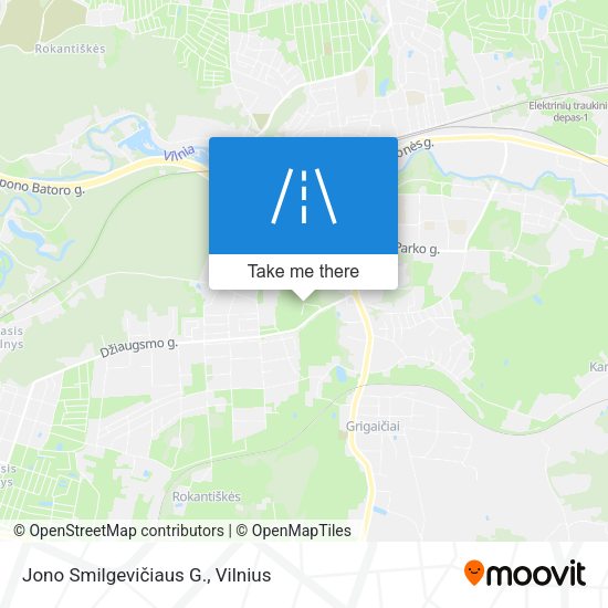 Jono Smilgevičiaus G. map