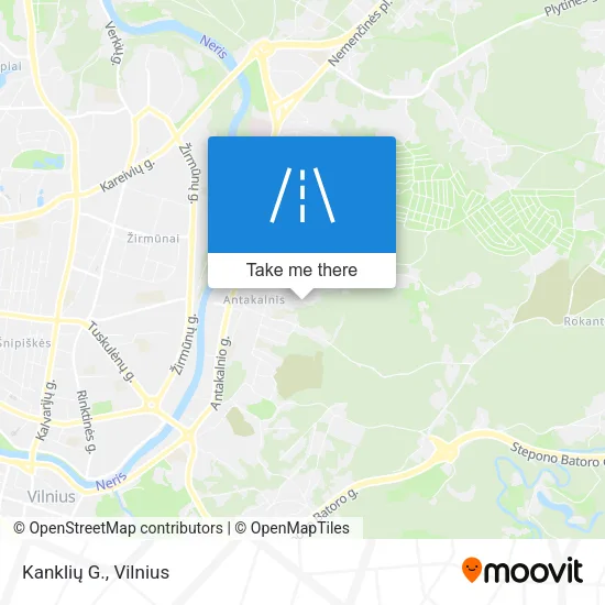 Kanklių G. map