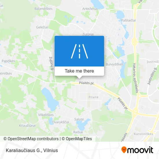 Karaliaučiaus G. map