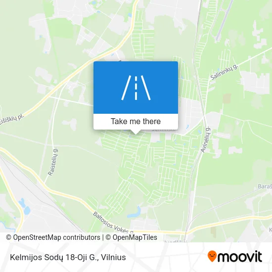 Kelmijos Sodų 18-Oji G. map