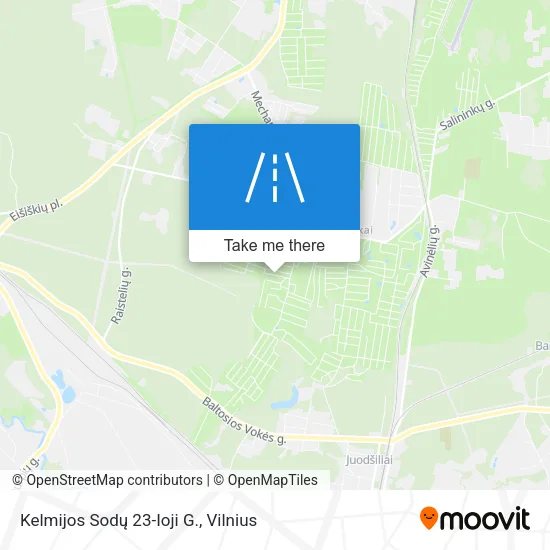 Карта Kelmijos Sodų 23-Ioji G.