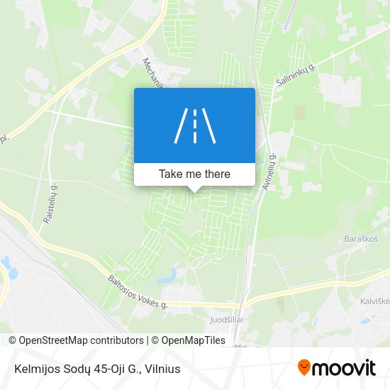Kelmijos Sodų 45-Oji G. map
