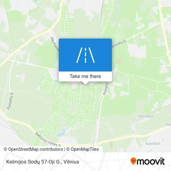 Карта Kelmijos Sodų 57-Oji G.