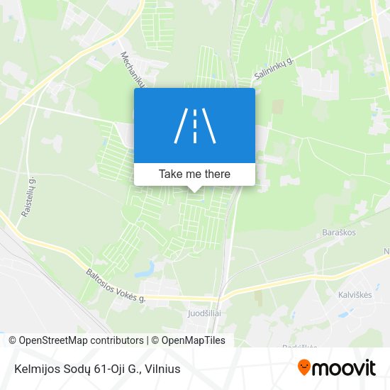 Kelmijos Sodų 61-Oji G. map