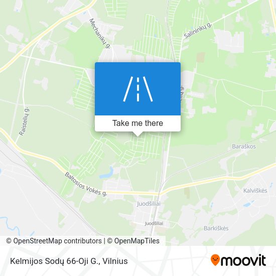 Kelmijos Sodų 66-Oji G. map