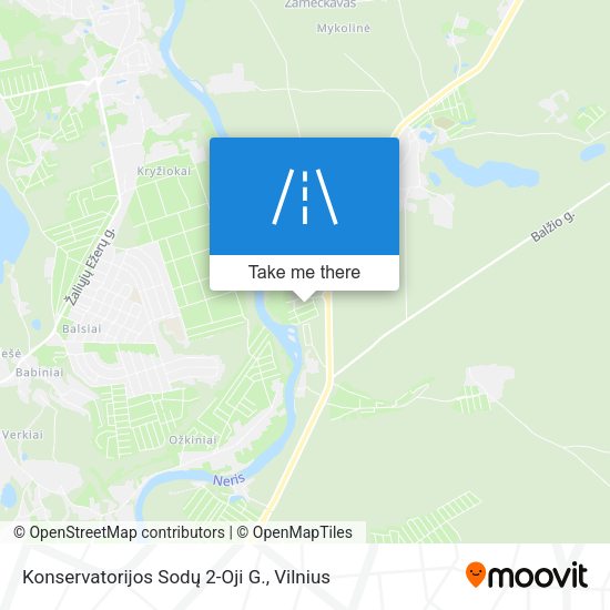 Konservatorijos Sodų 2-Oji G. map