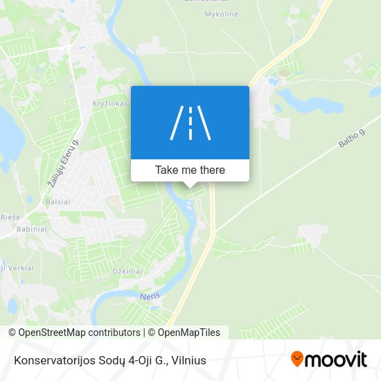 Konservatorijos Sodų 4-Oji G. map