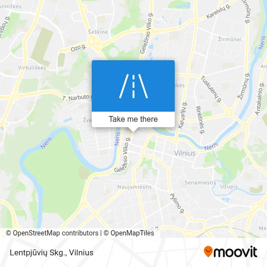 Lentpjūvių Skg. map