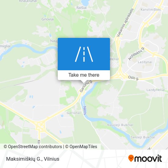 Maksimiškių G. map