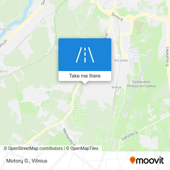 Карта Motorų G.