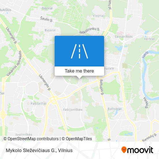Mykolo Sleževičiaus G. map