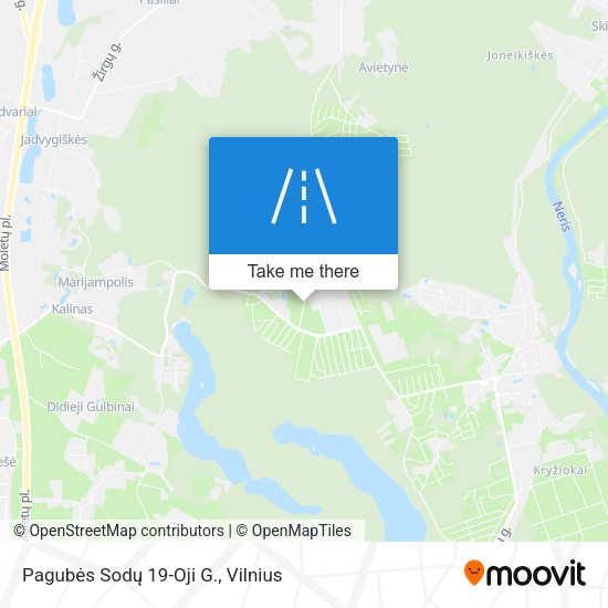 Pagubės Sodų 19-Oji G. map
