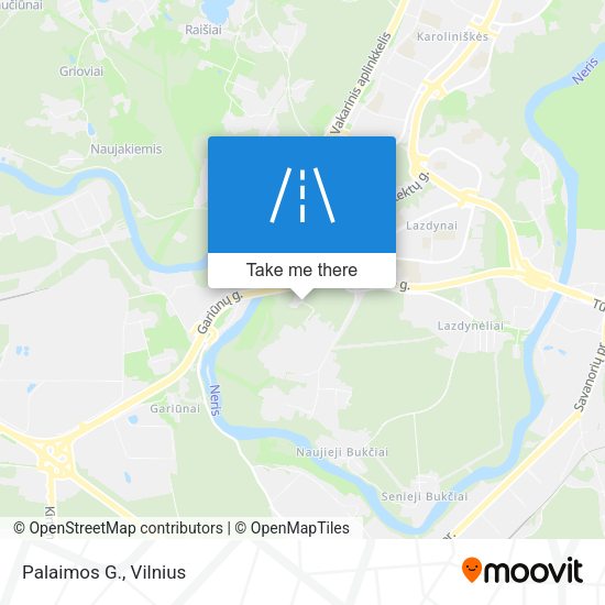 Palaimos G. map