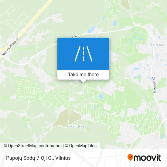 Карта Pupojų Sodų 7-Oji G.
