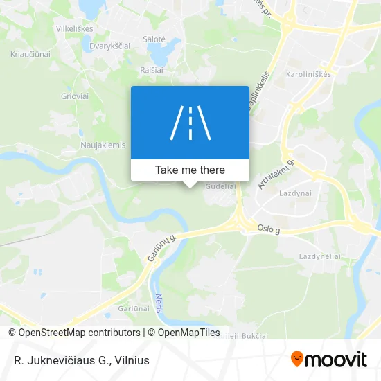 R. Juknevičiaus G. map