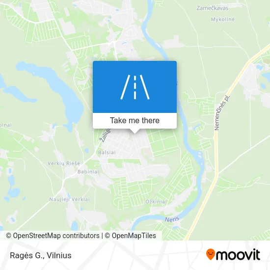 Ragės G. map
