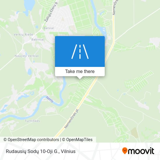 Rudausių Sodų 10-Oji G. map