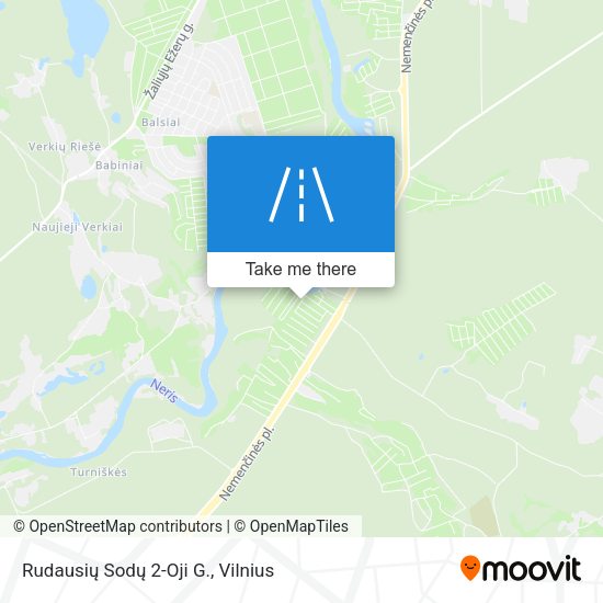 Rudausių Sodų 2-Oji G. map