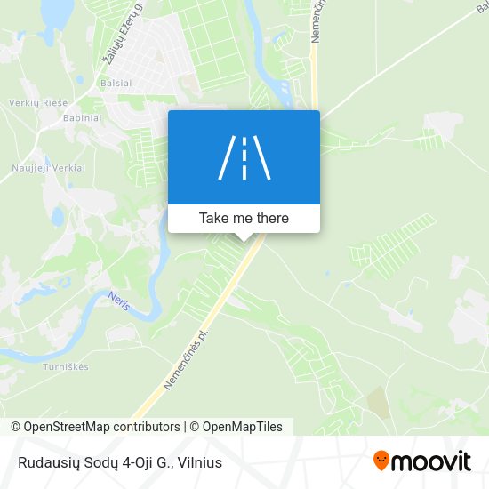 Rudausių Sodų 4-Oji G. map