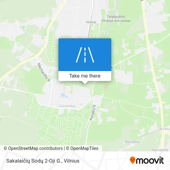 Карта Sakalaičių Sodų 2-Oji G.