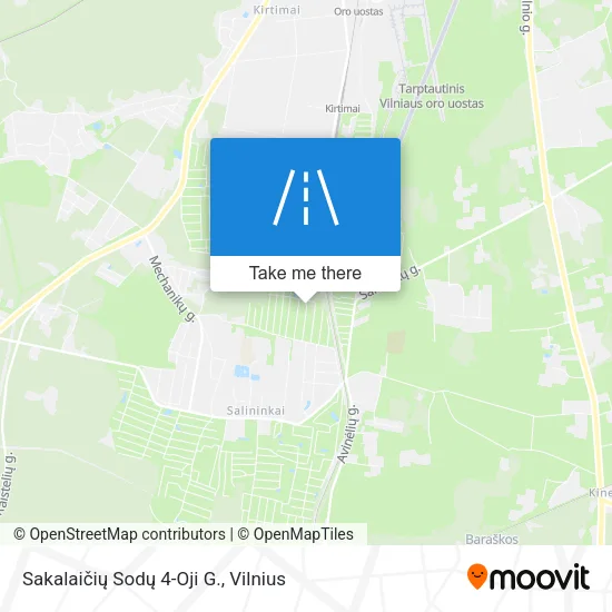 Карта Sakalaičių Sodų 4-Oji G.