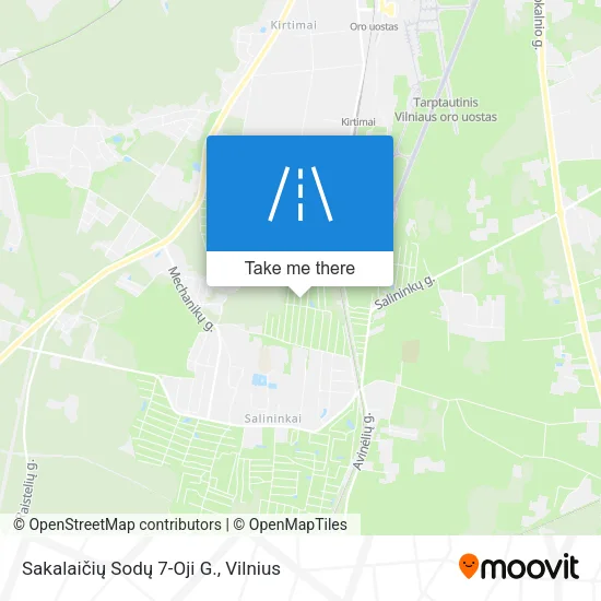 Карта Sakalaičių Sodų 7-Oji G.