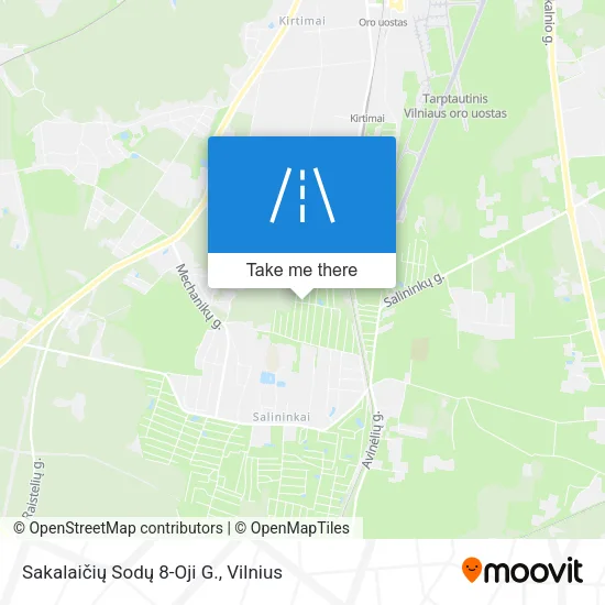 Карта Sakalaičių Sodų 8-Oji G.